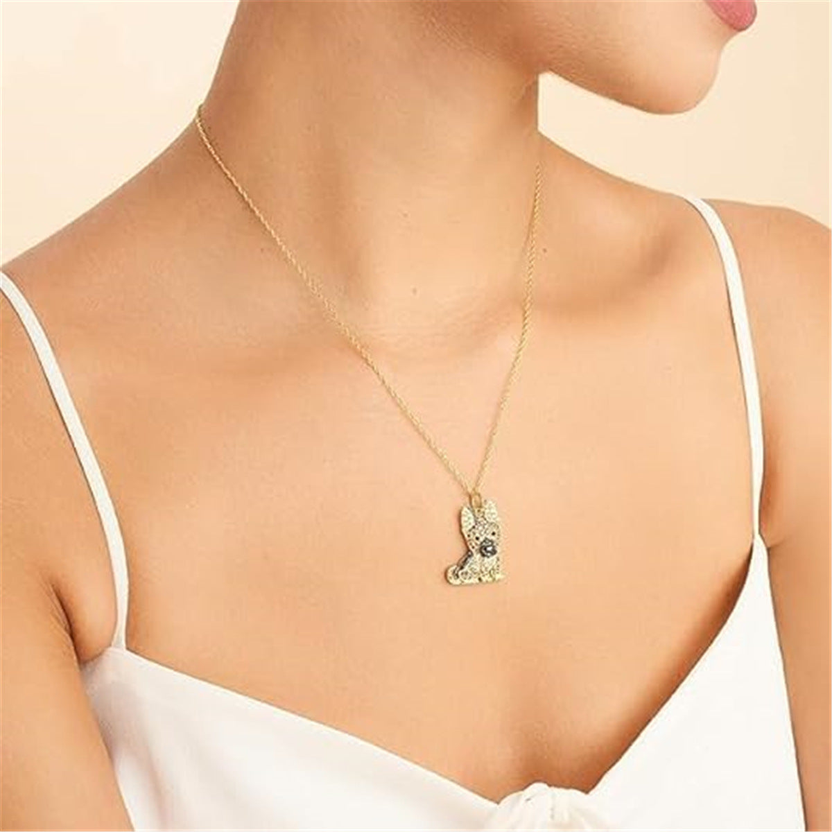 Handsome German Shepherd Dog Pendant Necklace