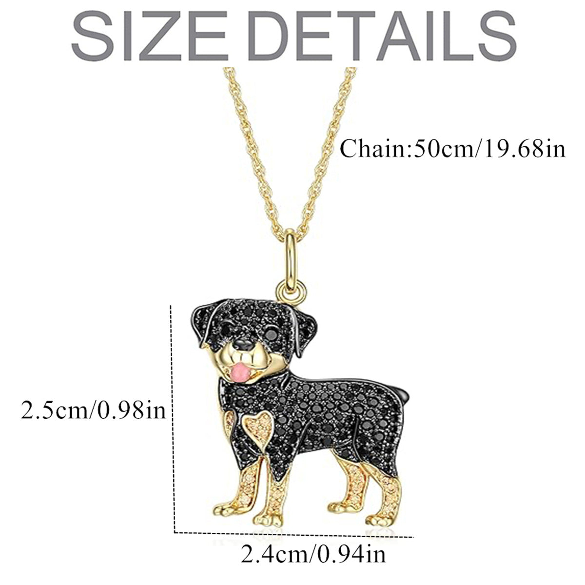 Cute Fashion Rowena Shaped Pendant Necklace